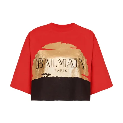 Tops > T-Shirts - - Balmain - Modalova
