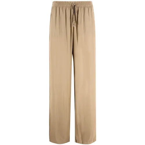 Trousers > Wide Trousers - - Ermanno Scervino - Modalova