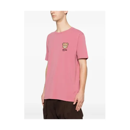 Moschino - Tops > T-Shirts - Pink - Moschino - Modalova