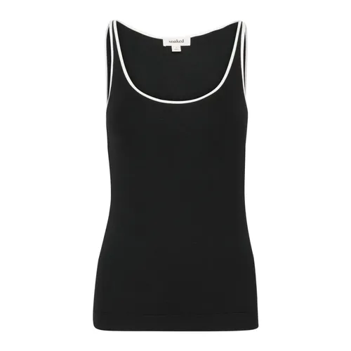 Tops > Sleeveless Tops - - Soaked in Luxury - Modalova