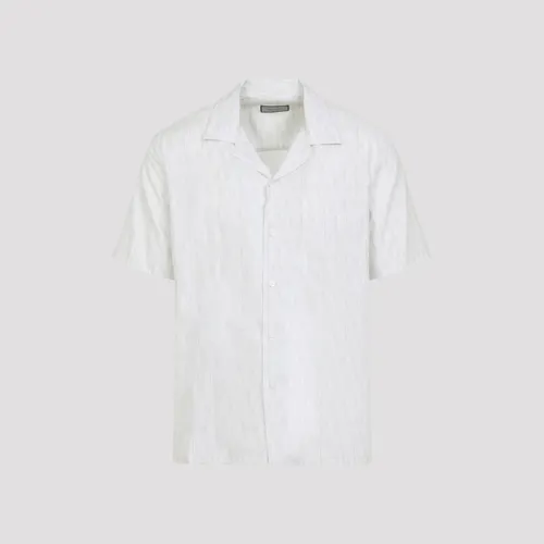 Shirts > Short Sleeve Shirts - - Canali - Modalova