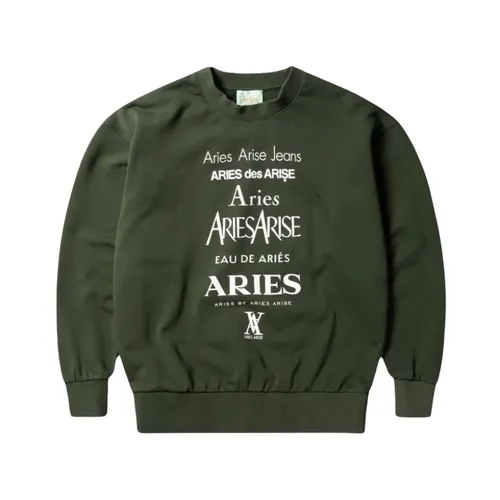 Sweatshirts & Hoodies > Sweatshirts - - Aries - Modalova