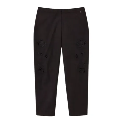 Trousers > Cropped Trousers - - Twinset - Modalova