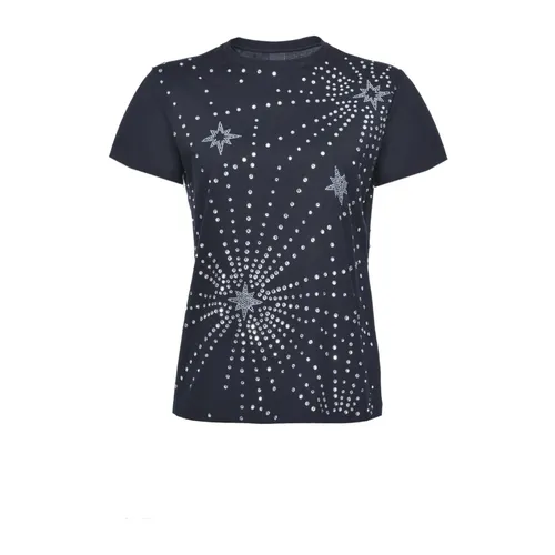 Pinko - Tops > T-Shirts - Black - Pinko - Modalova