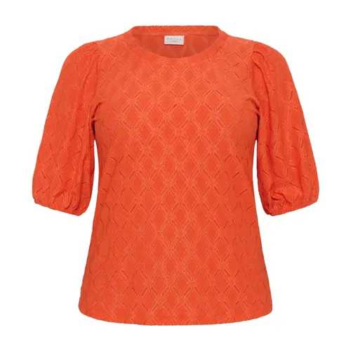 Blouses & Shirts > Blouses - - Kaffe Curve - Modalova
