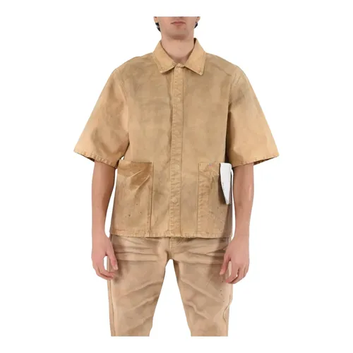 Shirts > Short Sleeve Shirts - - Purple Brand - Modalova