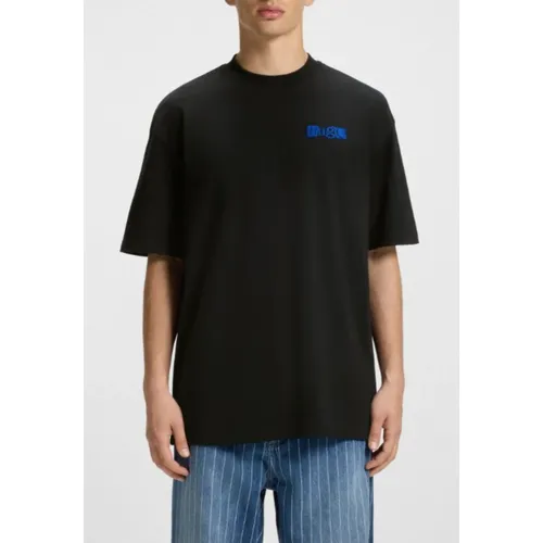 Hugo - Tops > T-Shirts - Black - Hugo - Modalova