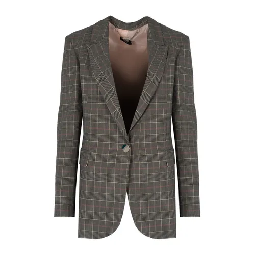 Liu Jo - Jackets > Blazers - Gray - Liu Jo - Modalova