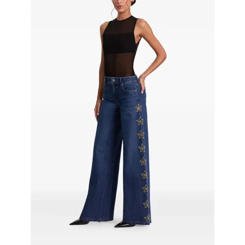 Jeans > Wide Jeans - - Alice + Olivia - Modalova