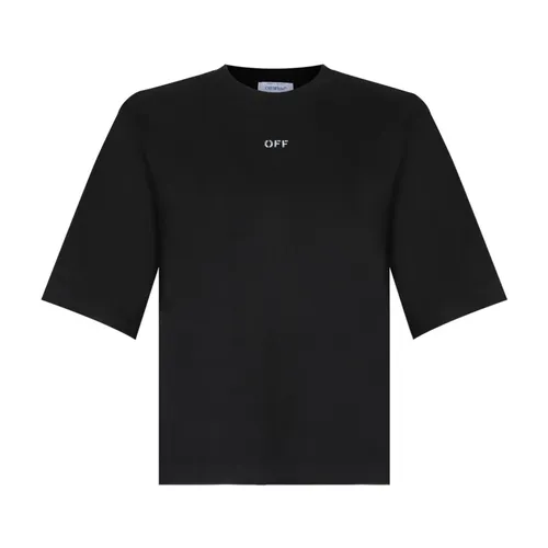 Tops > T-Shirts - - Off White - Modalova