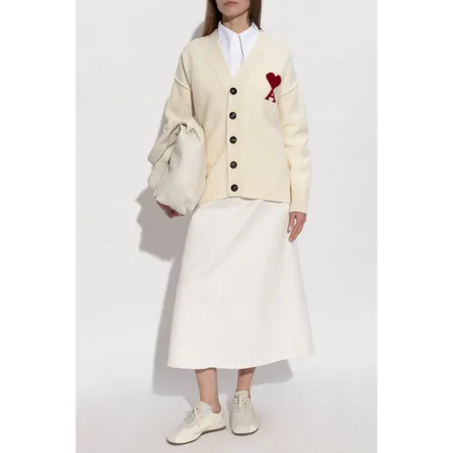 Knitwear > Cardigans - - Ami Paris - Modalova