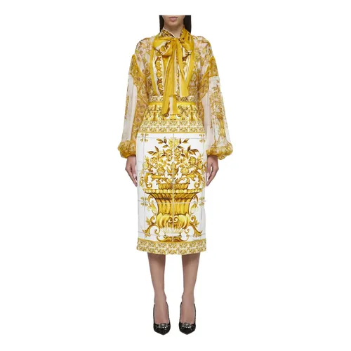 Blouses & Shirts > Blouses - - Dolce & Gabbana - Modalova