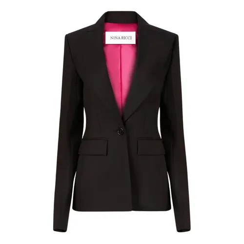 Jackets > Blazers - - Nina Ricci - Modalova