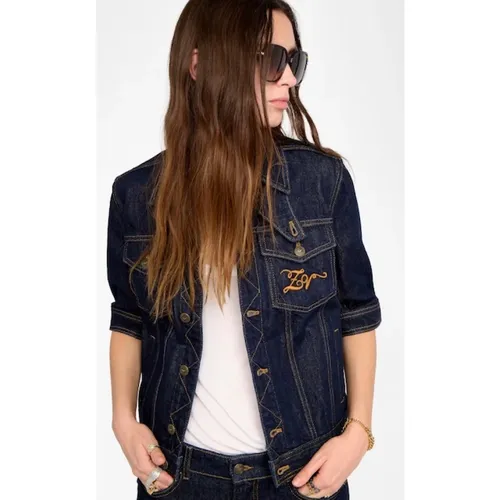 Jackets > Denim Jackets - - Zadig & Voltaire - Modalova