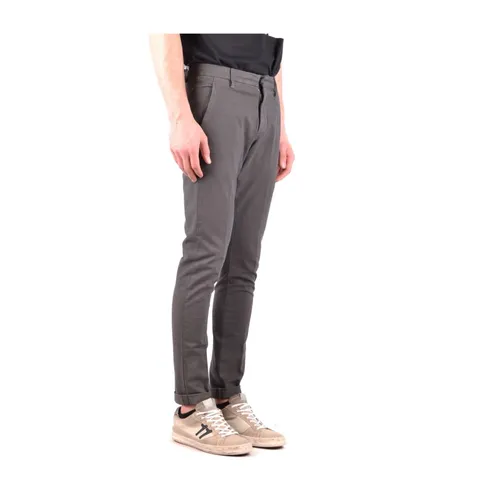 Dondup - Trousers > Chinos - Gray - Dondup - Modalova