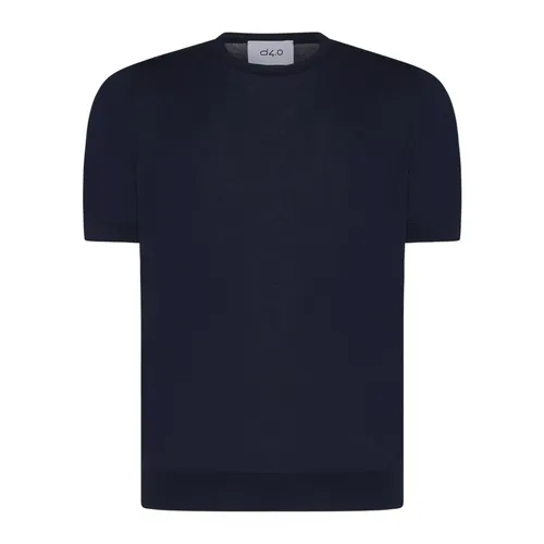 D4.0 - Tops > T-Shirts - Blue - D4.0 - Modalova