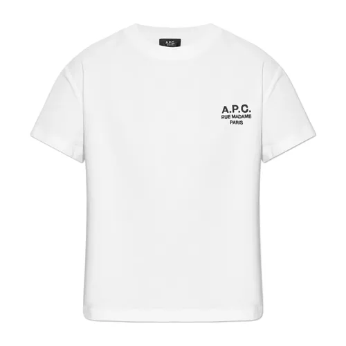 A.p.c. - Tops > T-Shirts - White - A.p.c. - Modalova