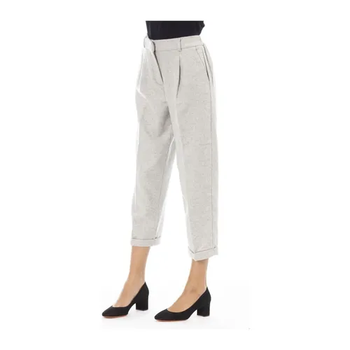 Trousers > Cropped Trousers - - Alpha Studio - Modalova