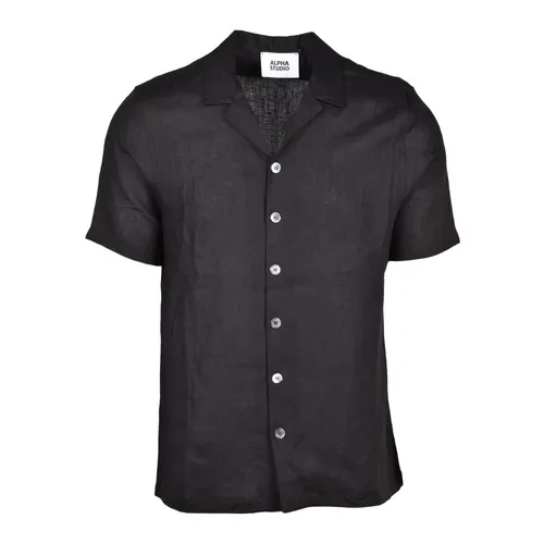 Shirts > Short Sleeve Shirts - - Alpha Studio - Modalova