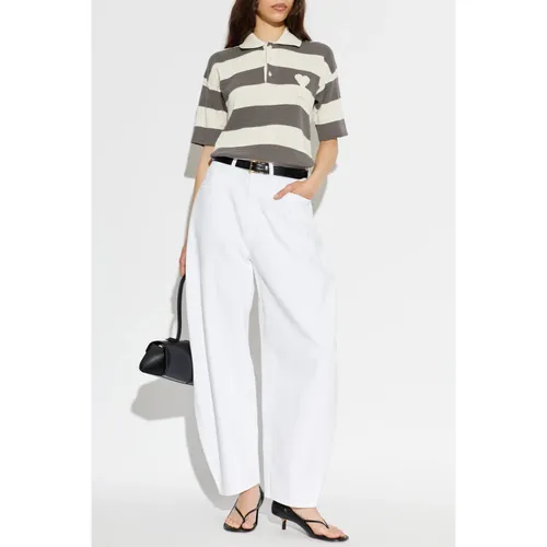 Tops > Polo Shirts - - Ami Paris - Modalova