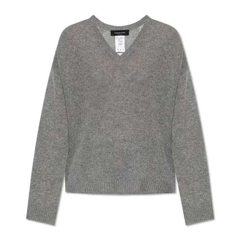 Knitwear > V-neck Knitwear - - Fabiana Filippi - Modalova