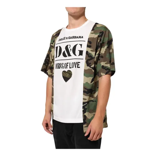 Tops > T-Shirts - - Dolce & Gabbana - Modalova