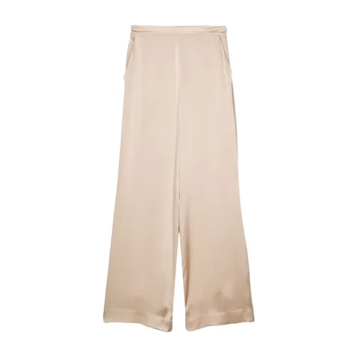 Trousers > Wide Trousers - - Semicouture - Modalova