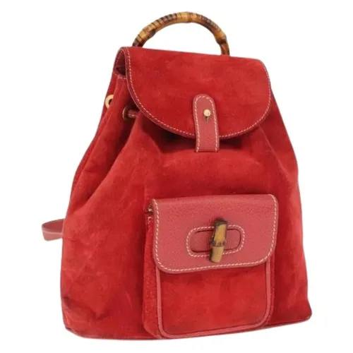 Pre-owned > Pre-owned Bags > Pre-owned Backpacks - - Gucci Vintage - Modalova