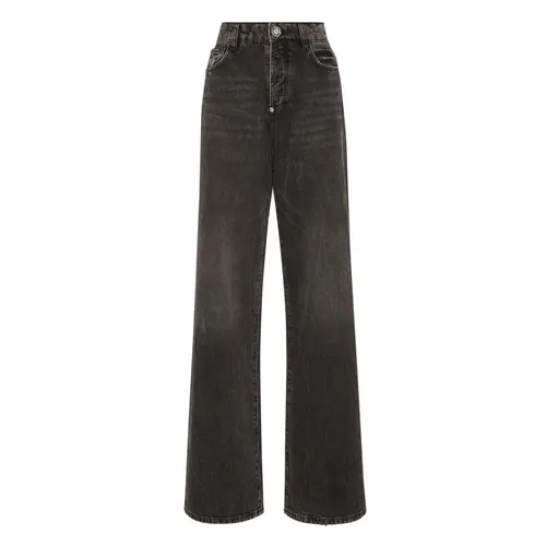 Jeans > Wide Jeans - - Philipp Plein - Modalova