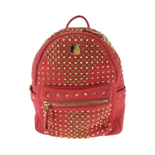 Pre-owned > Pre-owned Bags > Pre-owned Backpacks - - MCM Pre-owned - Modalova