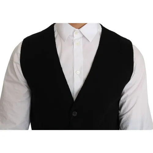 Suits > Suit Vests - - Dolce & Gabbana - Modalova