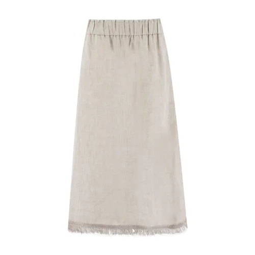 Skirts > Midi Skirts - - Le Tricot Perugia - Modalova