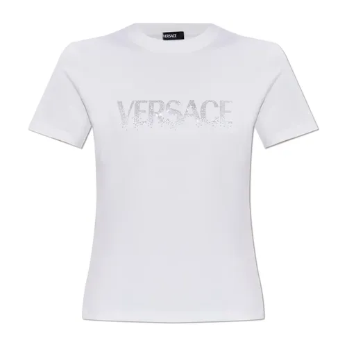 Versace - Tops > T-Shirts - White - Versace - Modalova