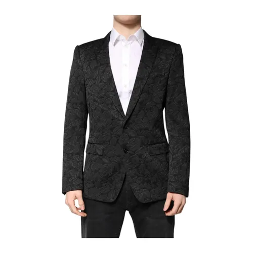 Suits > Formal Blazers - - Dolce & Gabbana - Modalova