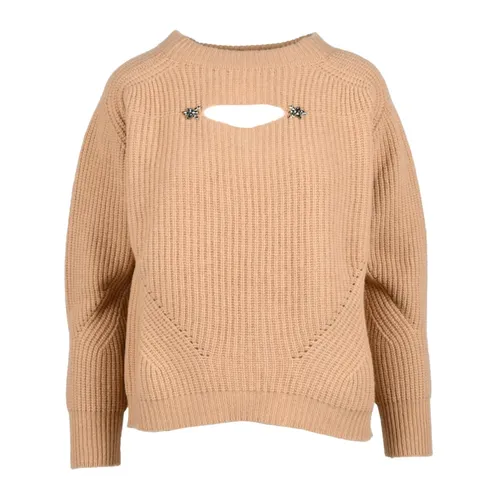 Knitwear > Round-neck Knitwear - - Anna Molinari - Modalova