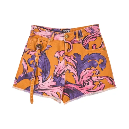 Shorts > Denim Shorts - - Versace Jeans Couture - Modalova