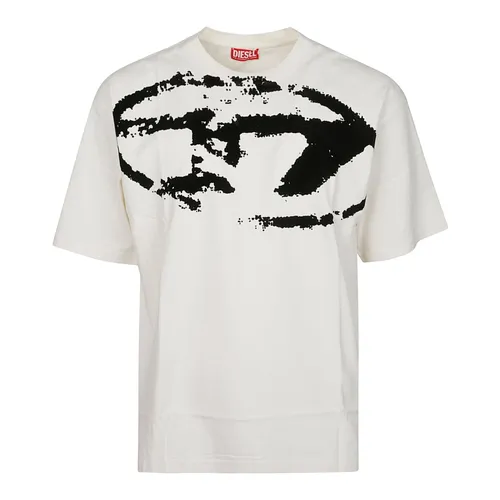 Diesel - Tops > T-Shirts - White - Diesel - Modalova