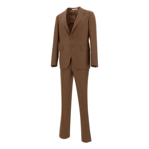 Suits > Suit Sets > Single Breasted Suits - - Tagliatore - Modalova