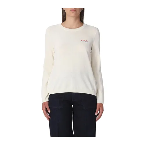 Knitwear > Round-neck Knitwear - - A.p.c. - Modalova