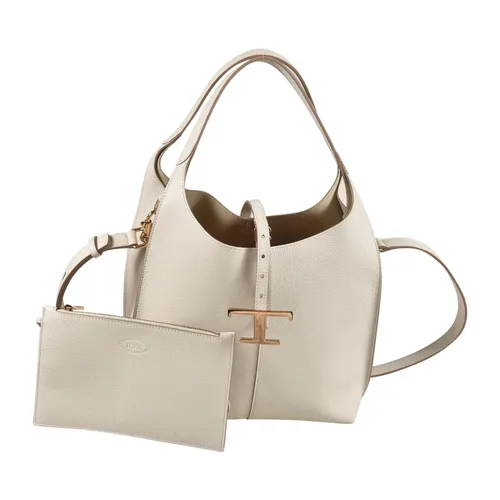 Tod's - Bags > Handbags - Beige - Tod's - Modalova