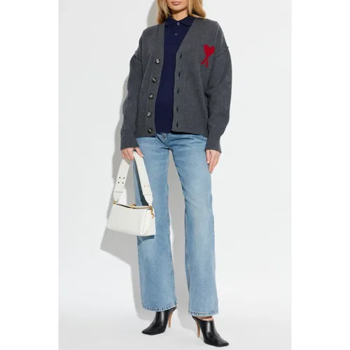 Knitwear > Cardigans - - Ami Paris - Modalova