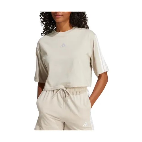 Adidas - Tops > T-Shirts - Beige - Adidas - Modalova
