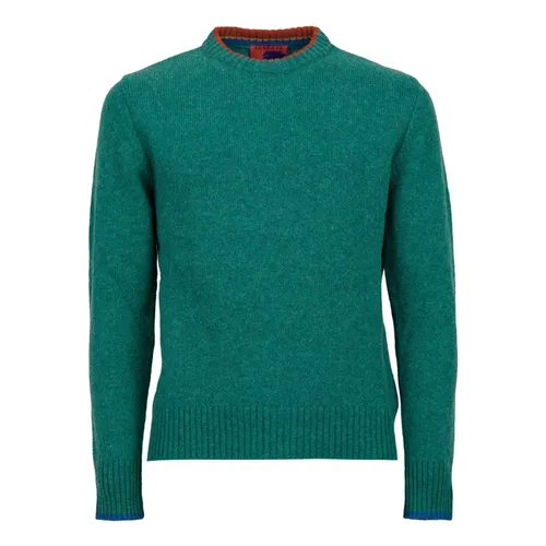 Knitwear > Round-neck Knitwear - - Gallo - Modalova