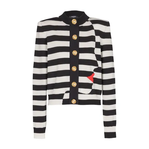Knitwear > Cardigans - - Balmain - Modalova