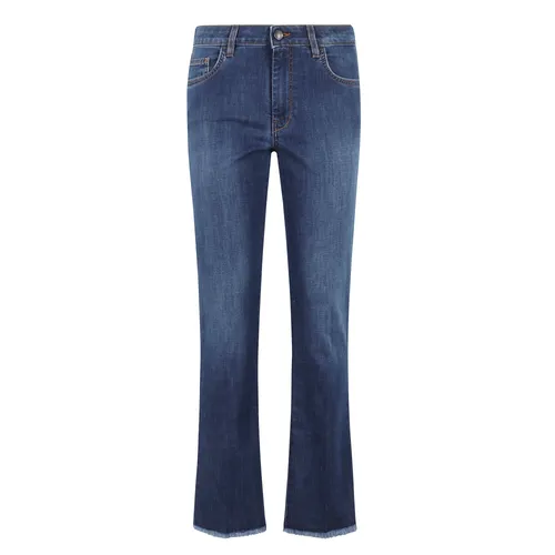 Jeans > Cropped Jeans - - Fay - Modalova