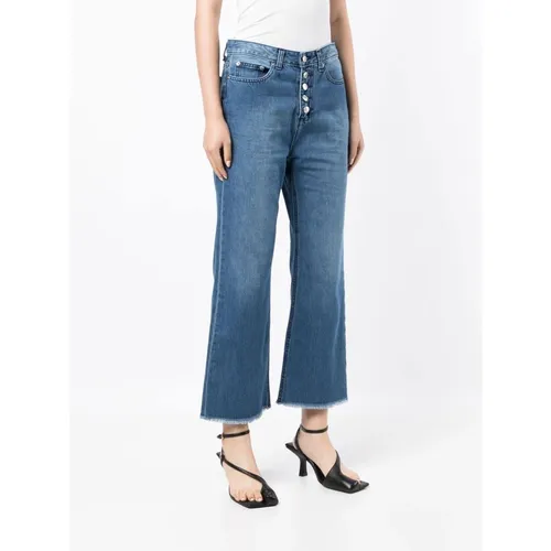 Jeans > Wide Jeans - - Michael Kors - Modalova
