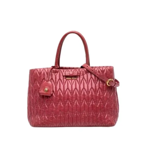 Pre-owned > Pre-owned Bags > Pre-owned Handbags - - Miu Miu Pre-owned - Modalova