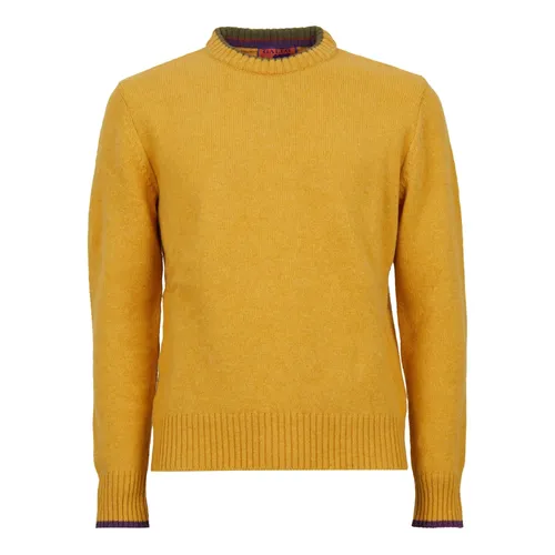 Knitwear > Round-neck Knitwear - - Gallo - Modalova