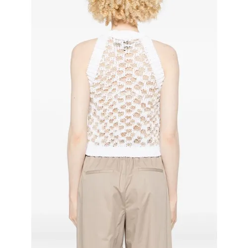 Tops > Sleeveless Tops - - Peserico - Modalova
