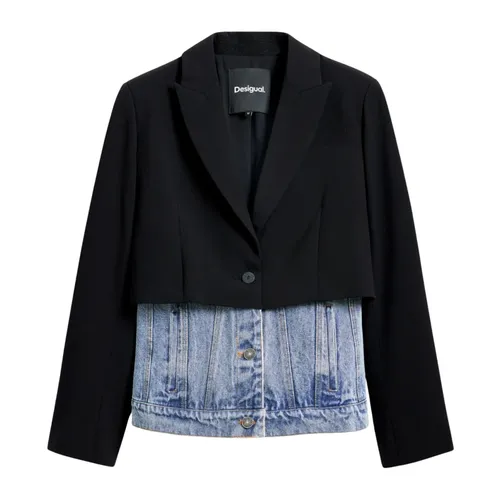 Jackets > Light Jackets - - Desigual - Modalova